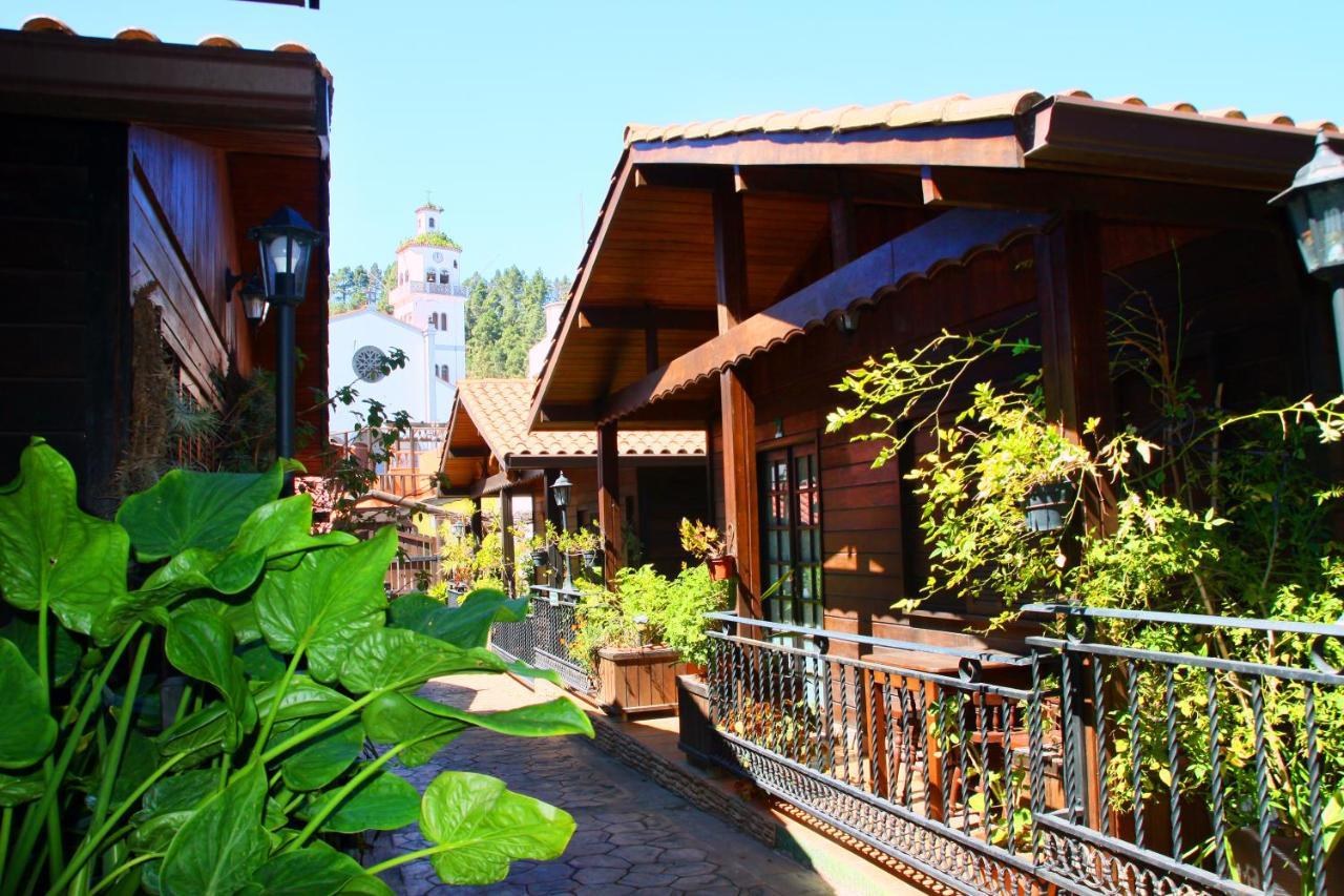 Cabanas Valle Verde Moya  Buitenkant foto