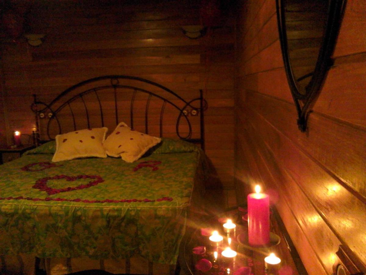 Cabanas Valle Verde Moya  Buitenkant foto
